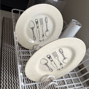 2x New Royal Stafford Cutlery Knife Fork Spoon Flatware Fig 19 11" Plate